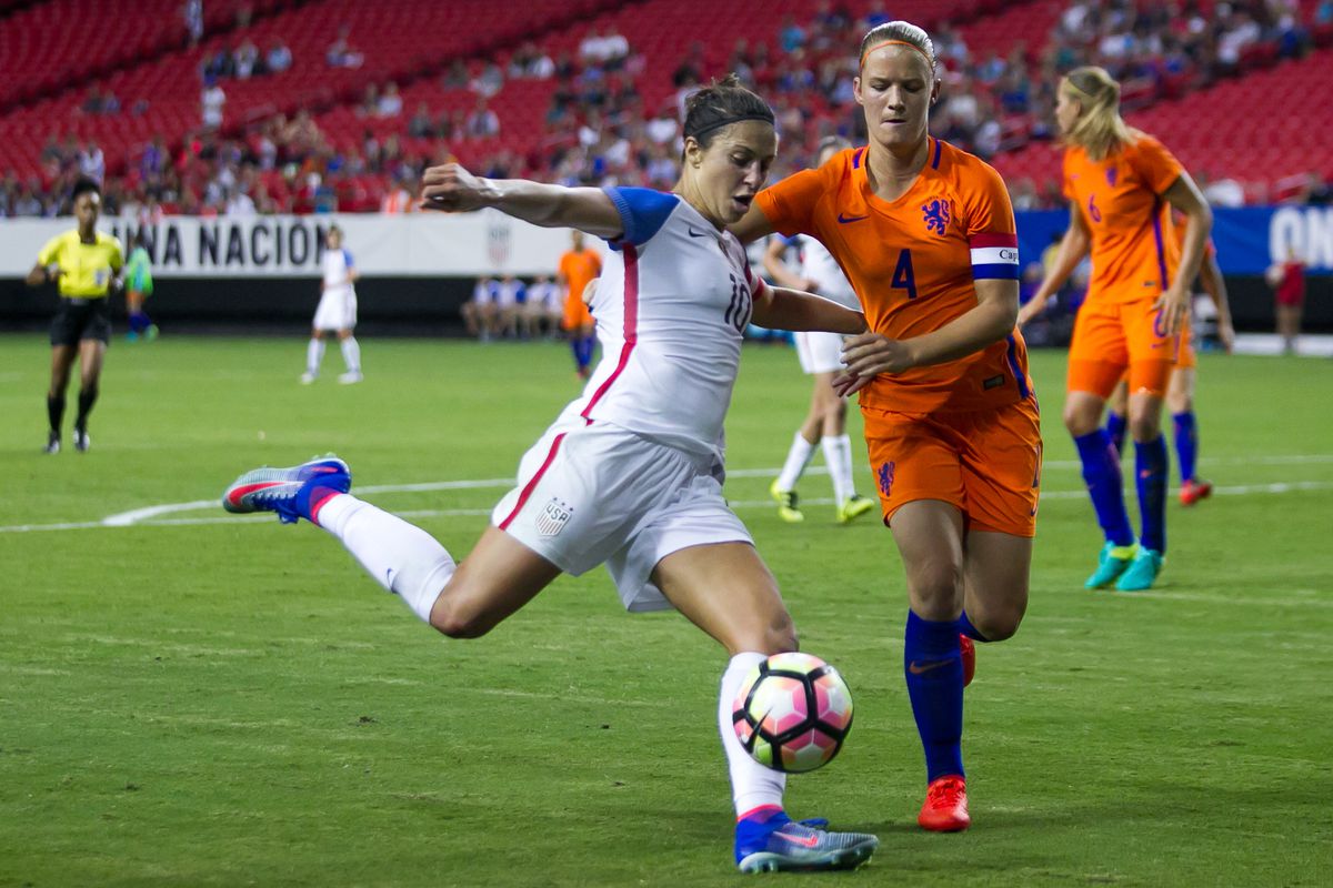 USWNT v. Netherlands, 2016 friendly: Final score 3-1 ...
