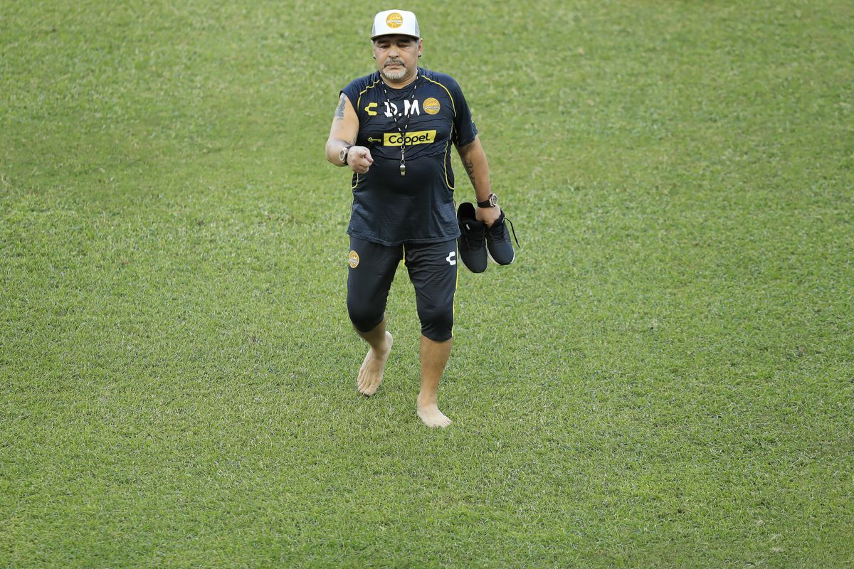 Dorados de Sinaloa Unveils New Coach Diego Armando Maradona