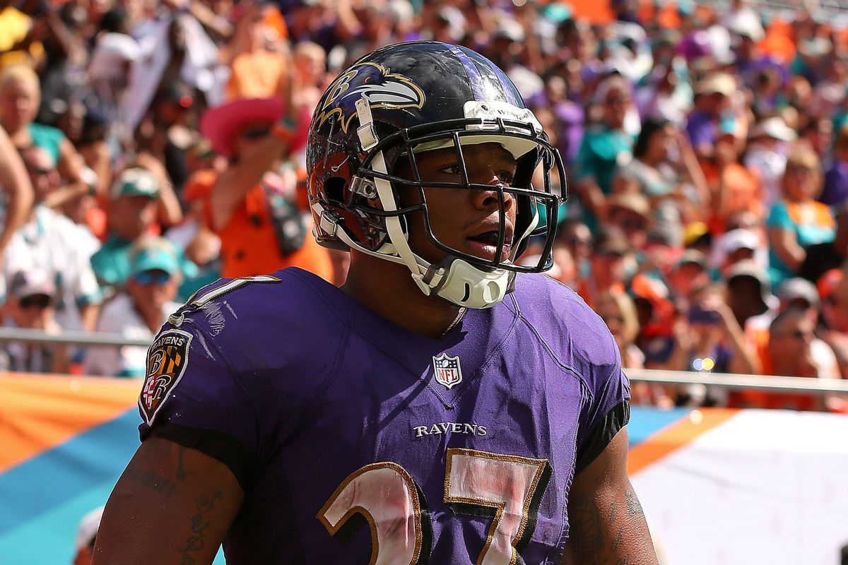 Ray Rice doesn't understand the hate he's received from fantasy football owners this year. 