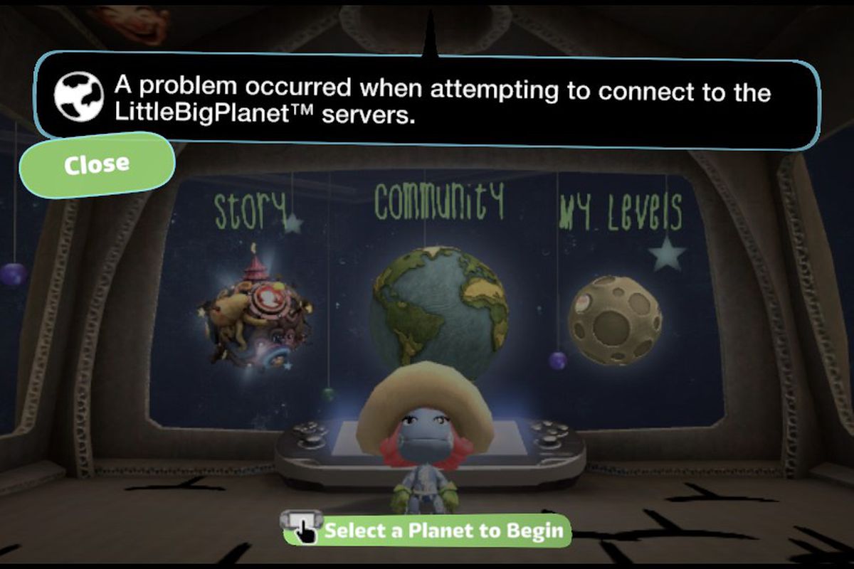 LittleBigPlanet Vita connection issues