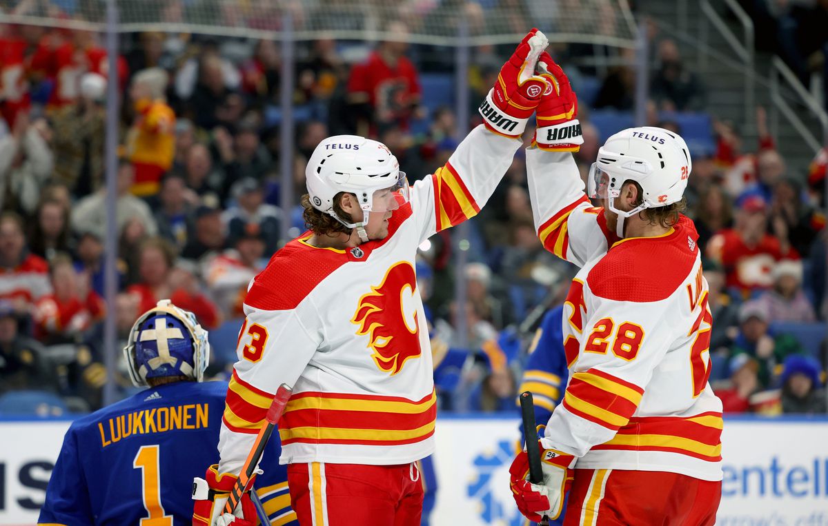NHL: Calgary Flames at Buffalo Sabres