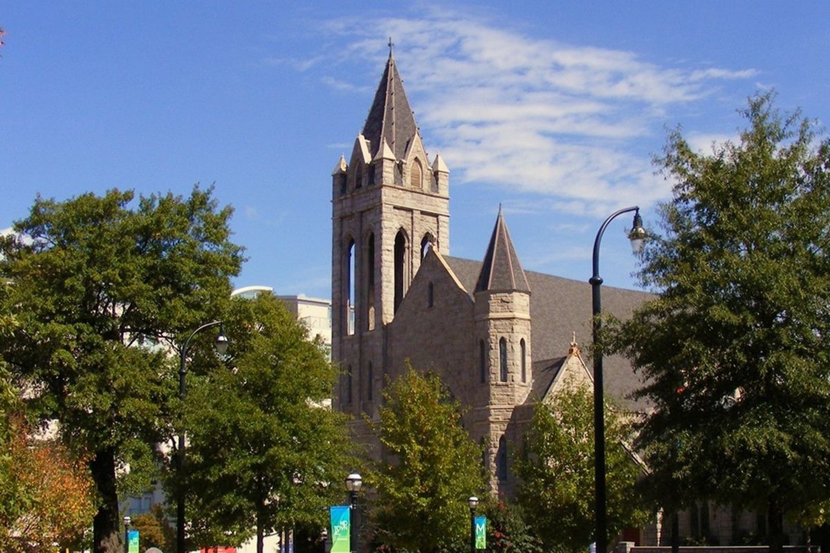 The sanctuary at St. Mark's in Midtown Atlanta. 