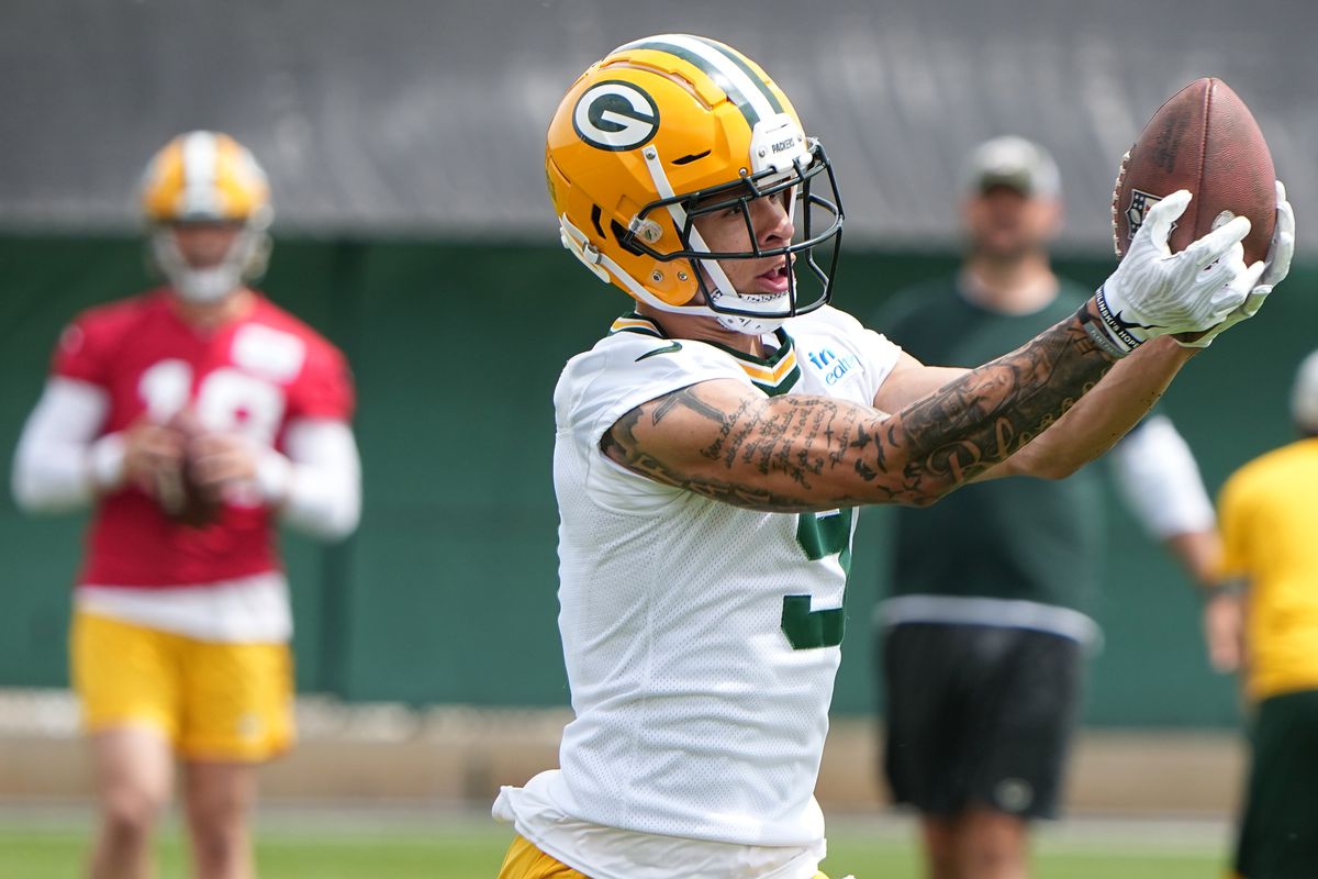 Packers sign Christian Watson to rookie contract, finalizing 2022 NFL Draft class - Acme Packing Company