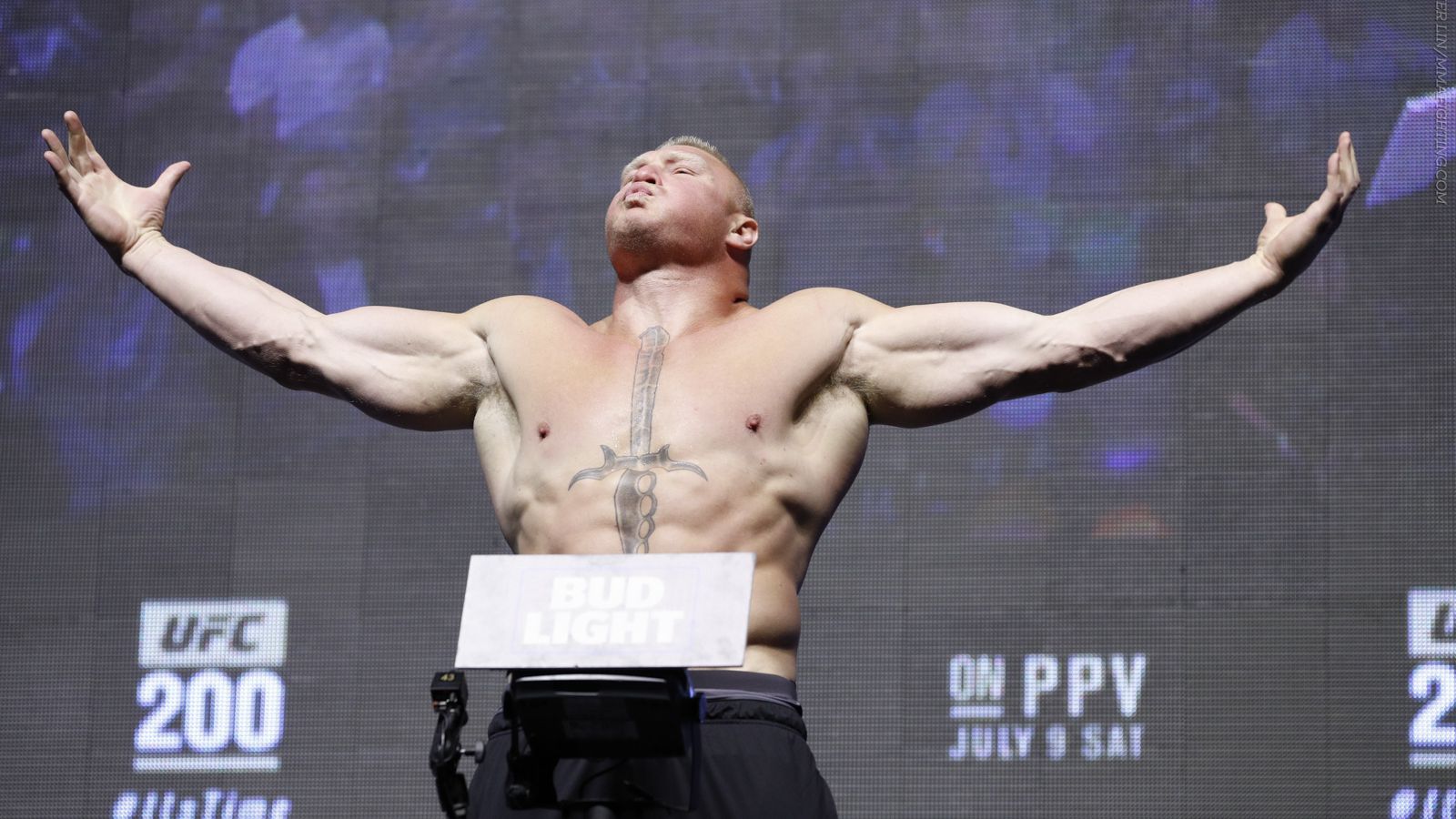 Brock Lesnar issued temporary suspension for two failed UFC 200 drug tests  - MMA Fighting