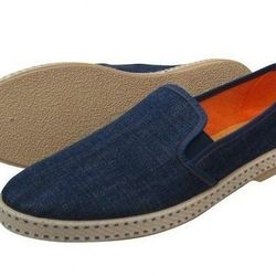 <strong>Riverias</strong> Denim Jean Leisure Slip-On in Blue Jean, <a href="http://www.openingceremony.us/products.asp?menuid=1&catid=16&designerid=344&productid=59768">$90</a> at Opening Ceremony