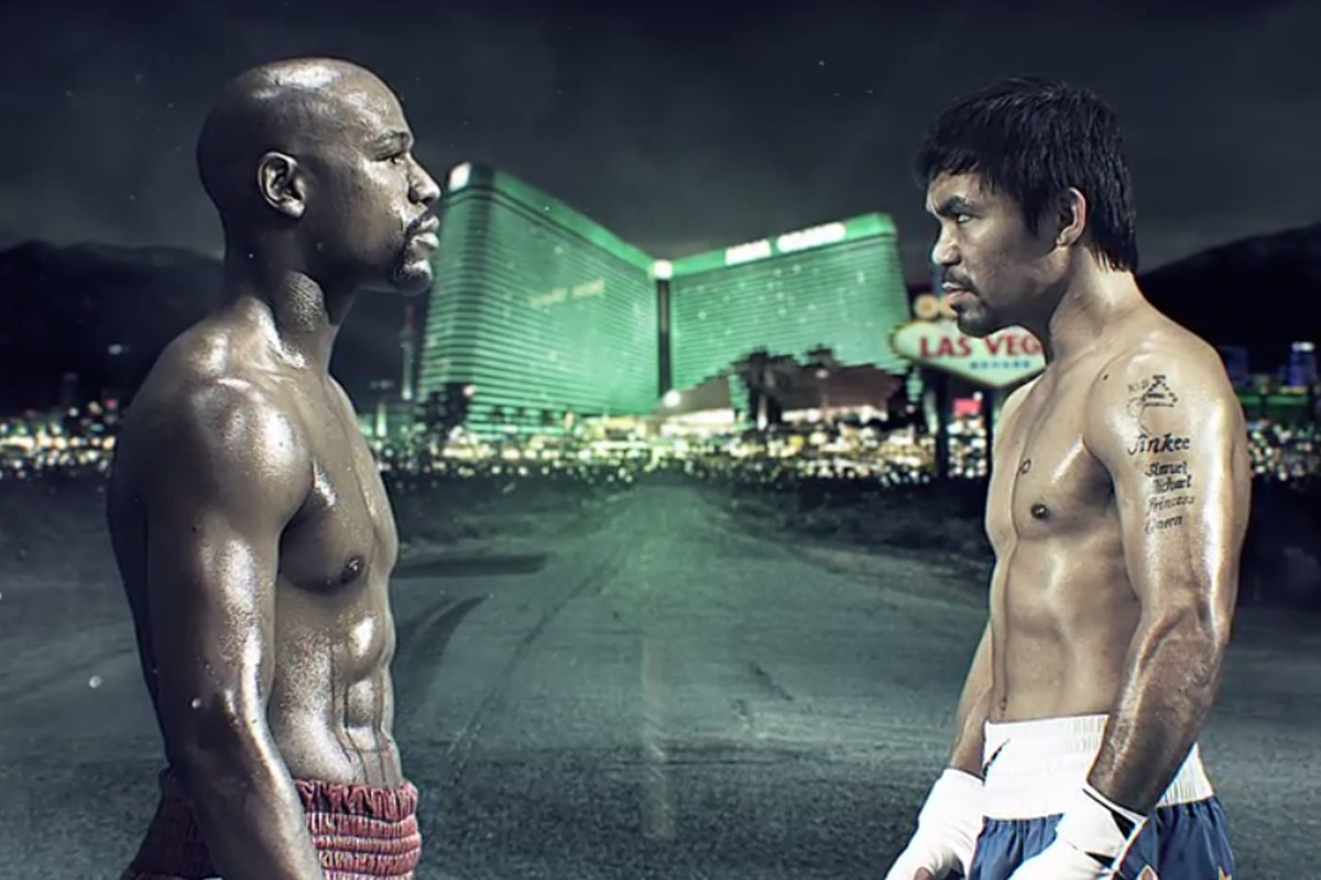 Floyd Mayweather and Manny Pacquiao square off finally on May 2.