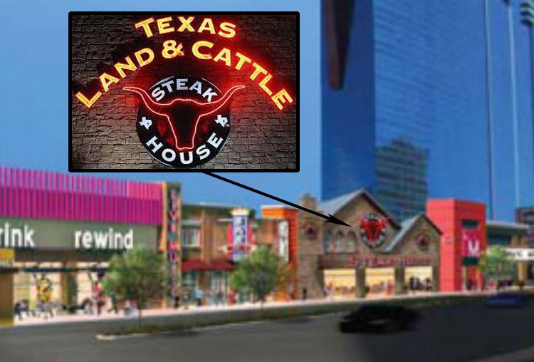 Texas Land And Cattle Steakhouse