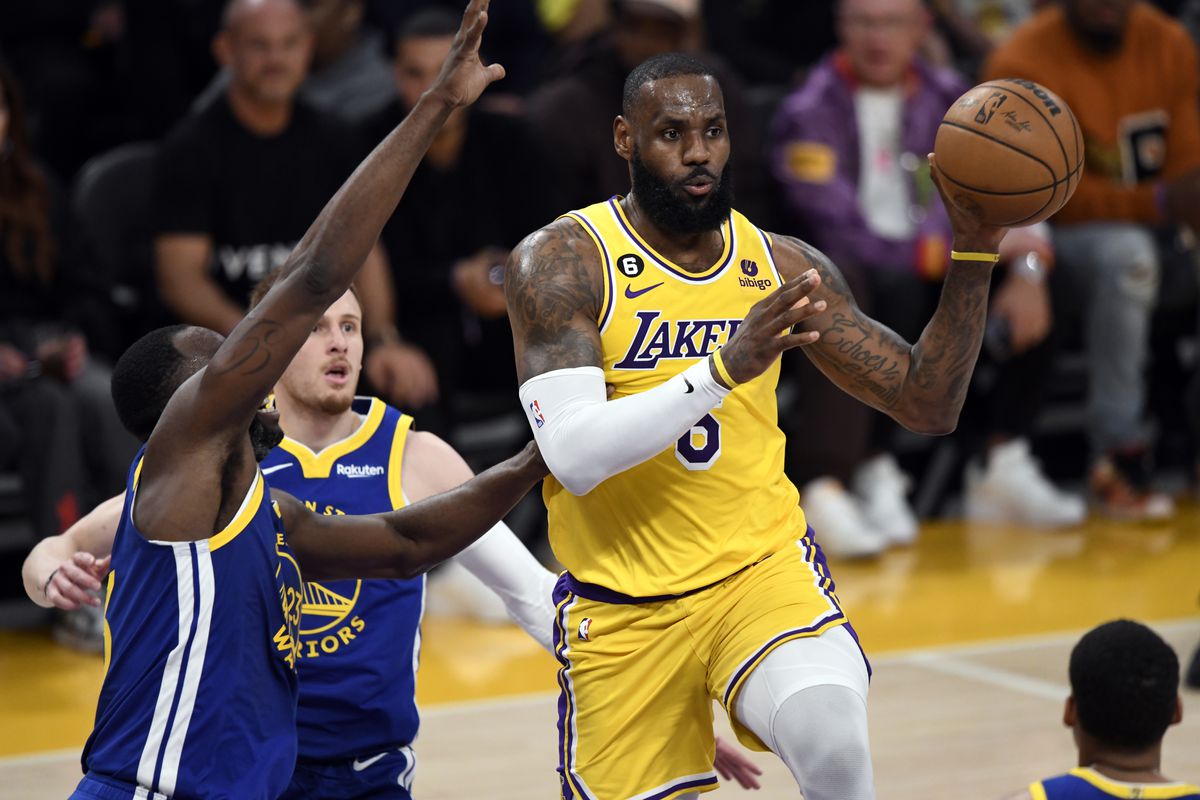 LeBron James Golden State Warriors v Los Angeles Lakers - Game Six