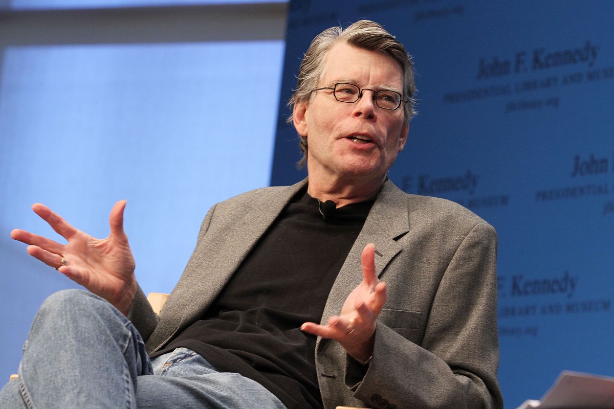Stephen King Reads From His New Fiction Book “11/22/63: A Novel” During The “Kennedy Library Forum Series”