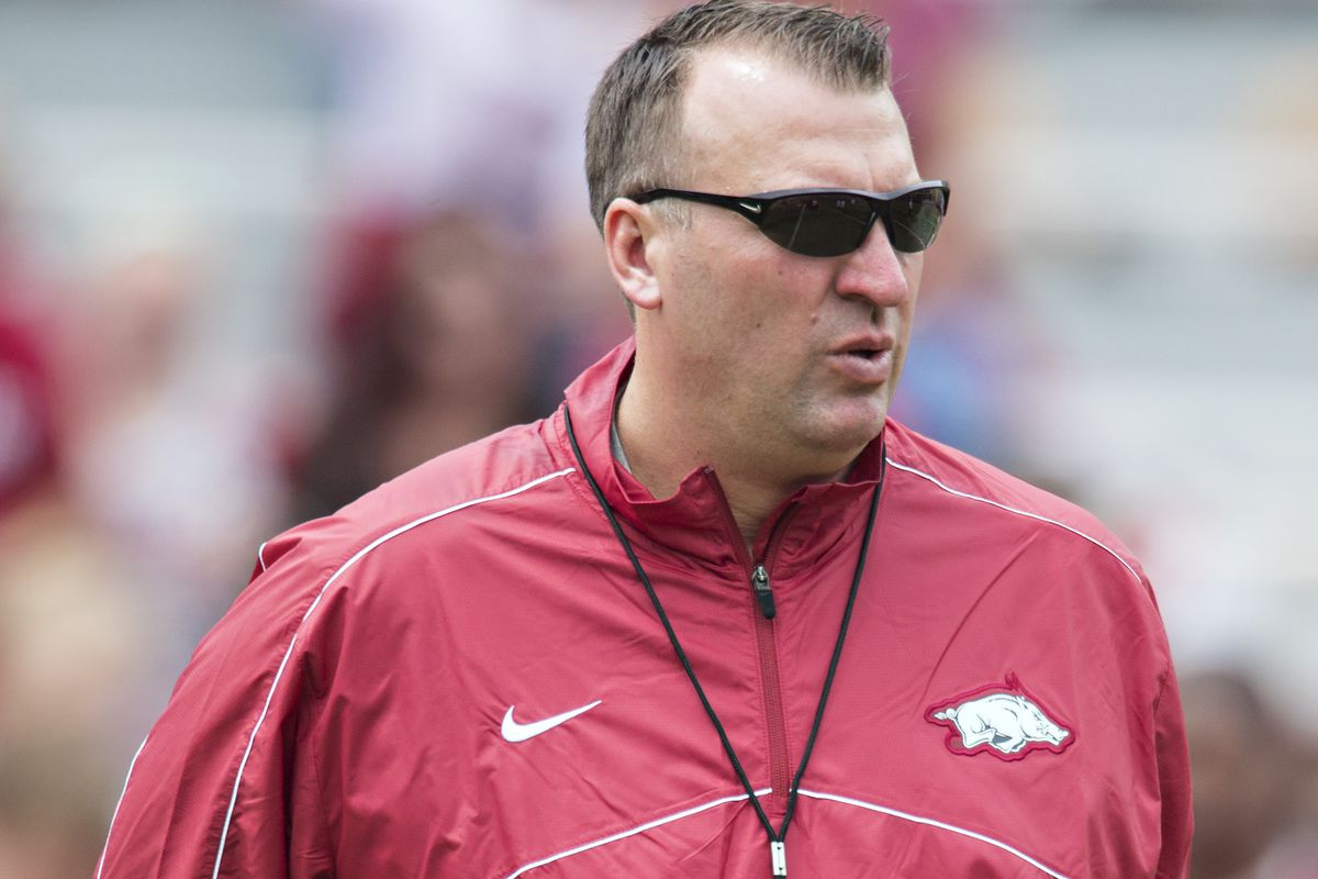 Bret Bielema doesn't care for these lines