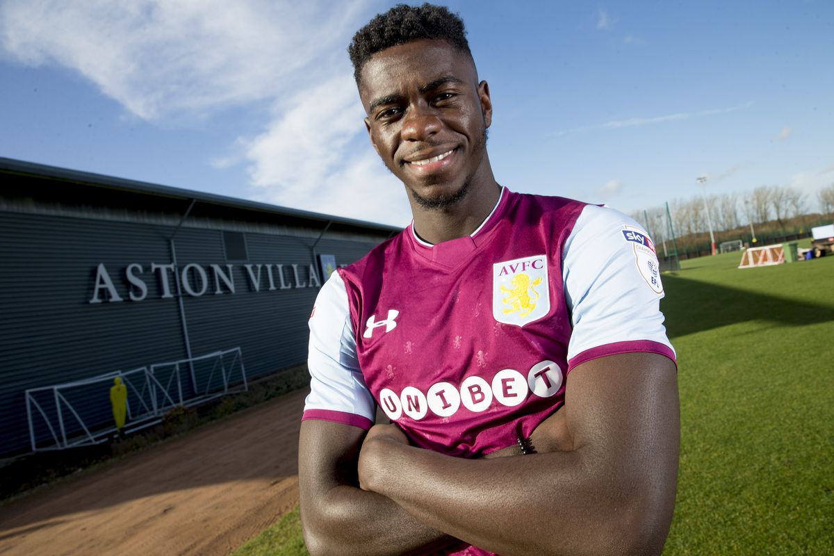 Aston Villa Unveil New Loan Signing Axel Tuanzebe