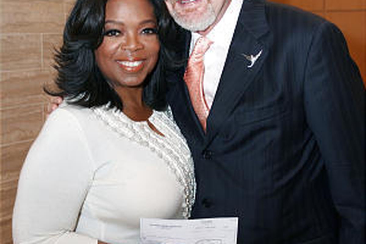 Oprah Winfrey will mark the 50th birthday of her former chef, Art Smith, with a $250,000 donation to his nonprofit.