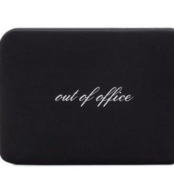 For downtime between courses, your laptop is essential and one of your only links to the outside world. For the love of all that's holy, keep it safe with this <a href="">Out of Office Laptop Sleeve</a>, $60 at Kate Spade.