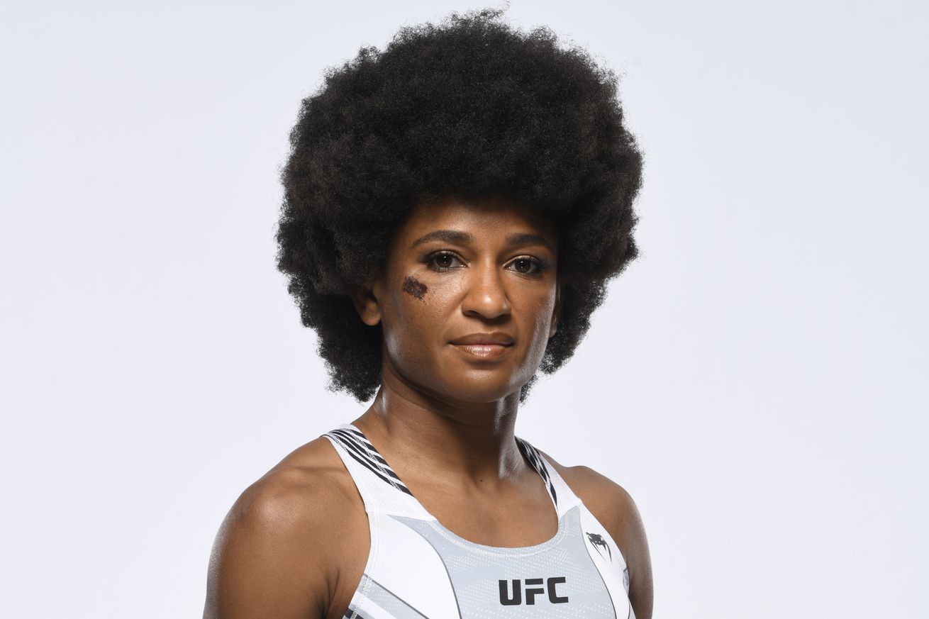 After yet another fight day scratch, Angela Hill sounds like she wants back...