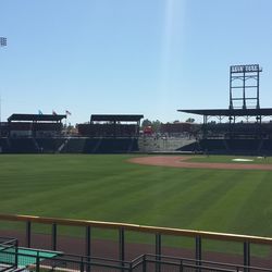 Sloan Park just after opening Thursday - 