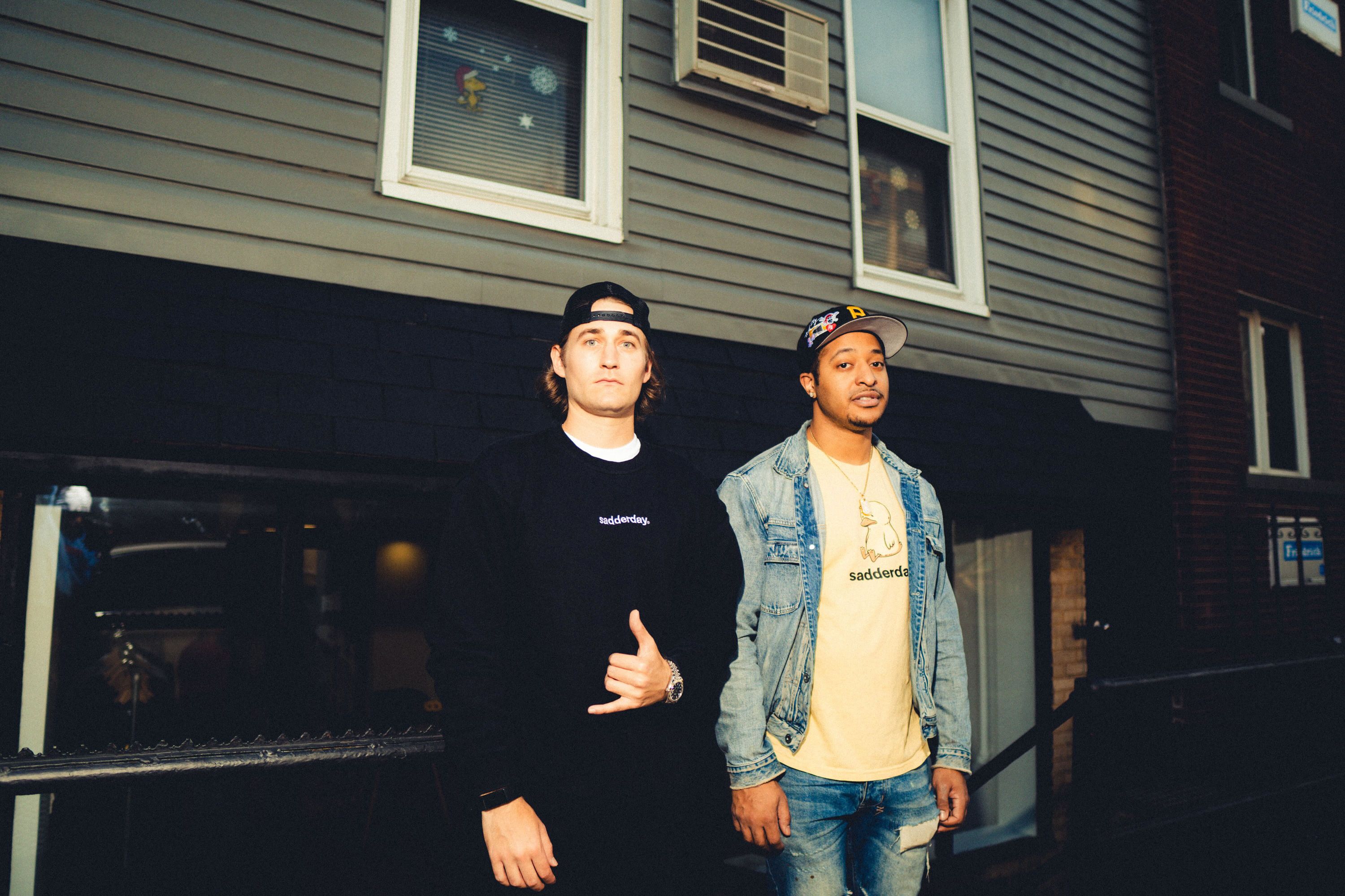 Sebastian Stant and Brandon Jenkins opened their first brick-and-mortar location for their streetwear brand “Sadderday” in Williamsburg in May.