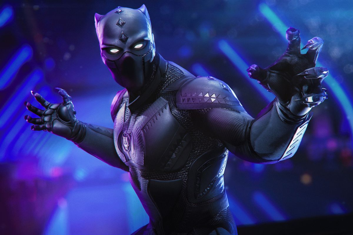 Black Panther in Marvel’s Avengers: War for Wakanda