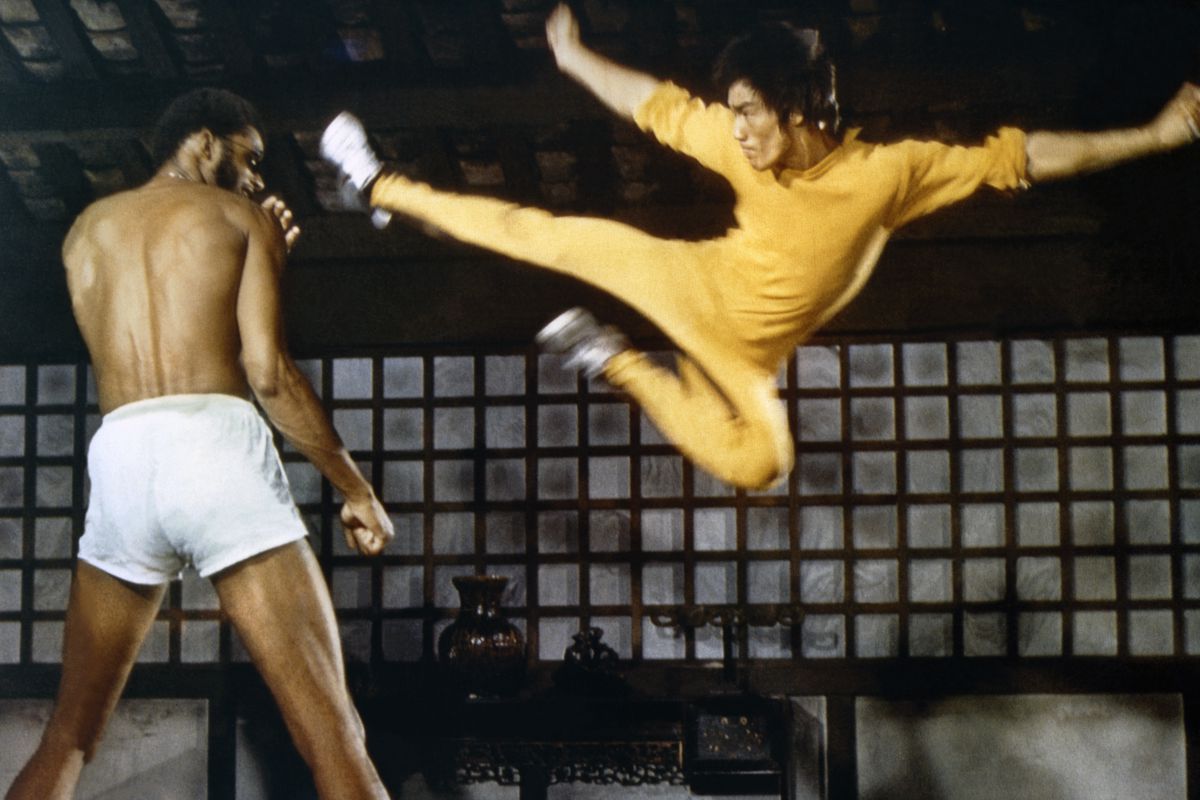 On the set of ‘Game of Death’