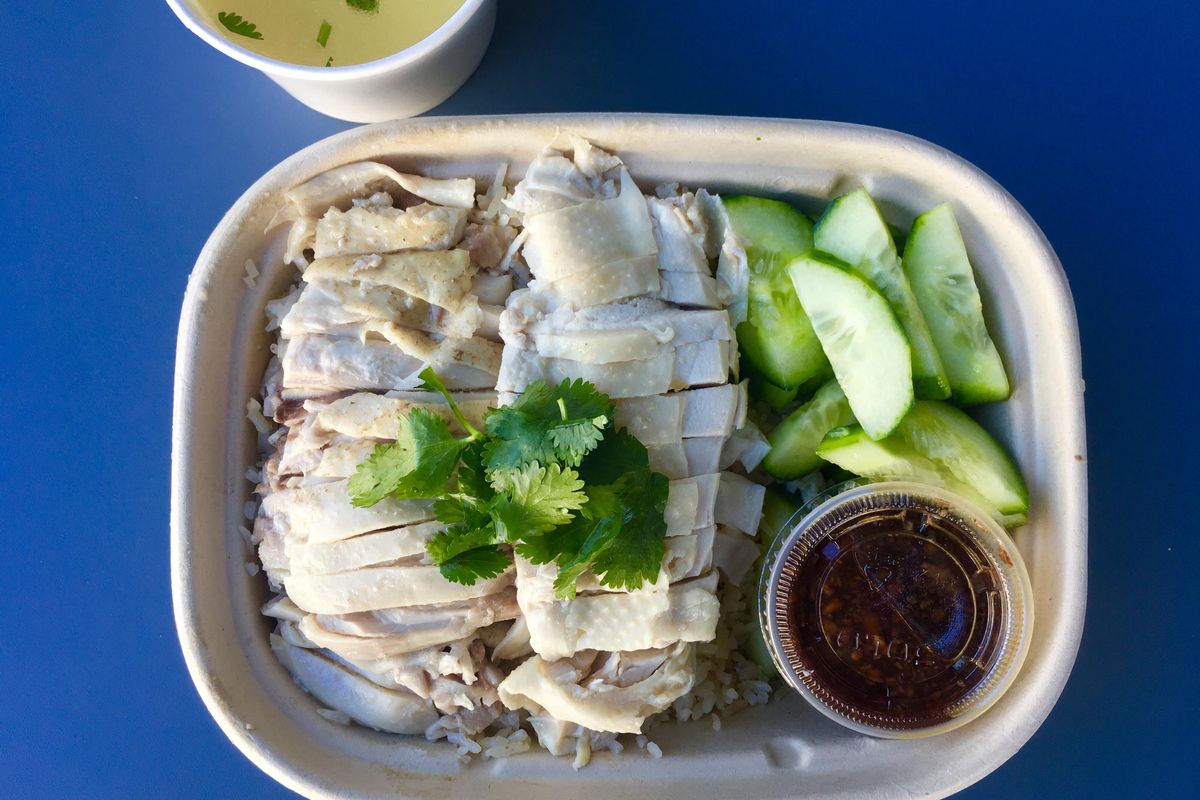 The khao mun gai at Rooster and Rice