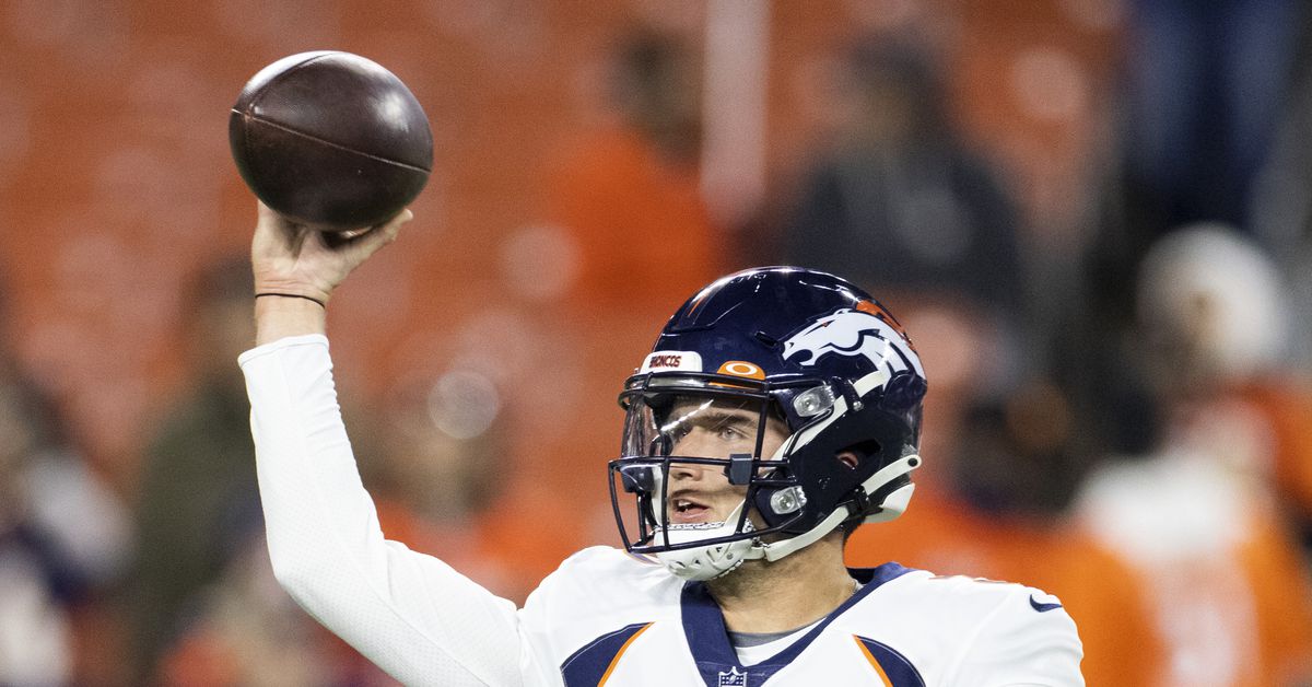 Denver Broncos backup QB Drew Lock is out due to COVID-19 protocols