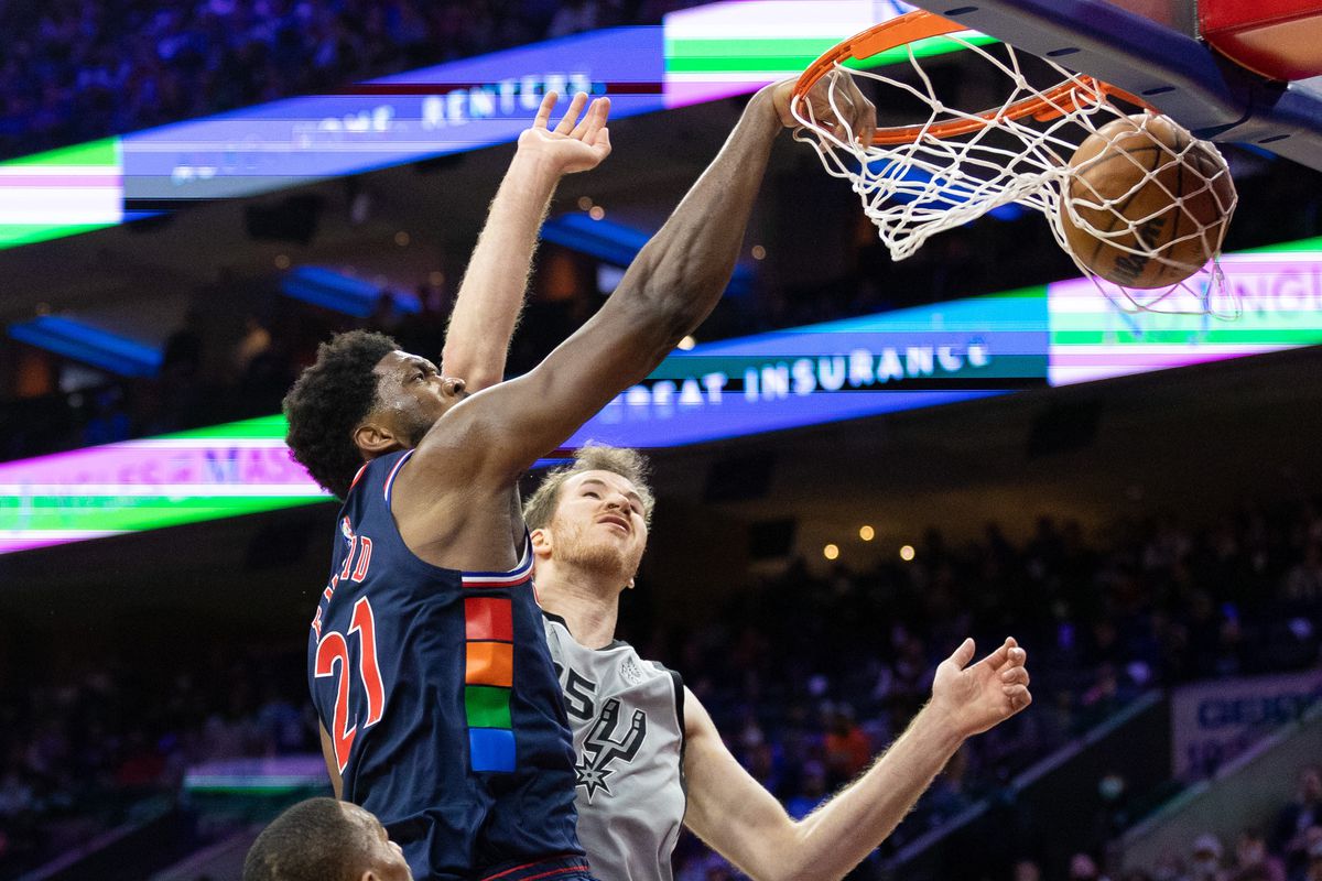 NBA: San Antonio Spurs at Philadelphia 76ers