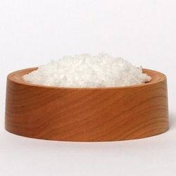 Up your friends' salt game this holiday season with this elemental offering from Best Made Co. Flaky sea salt from Jacobsen Salt Co. sits atop a minimalist plinth turned from American cherry wood. A quarter pound of the precious salt is included in this $