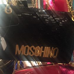 Moschino sequin handbag, $312