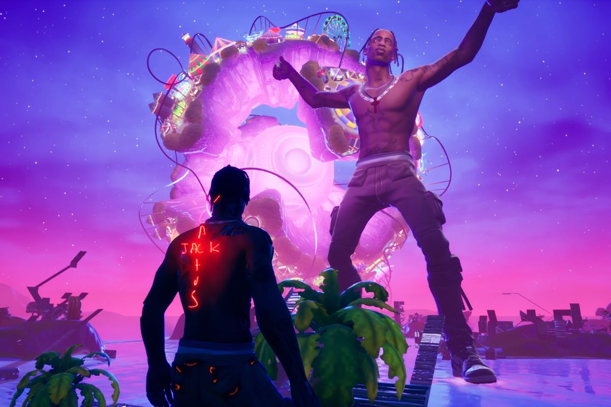 Travis Scott S First Fortnite Concert Was Surreal And Spectacular The Verge