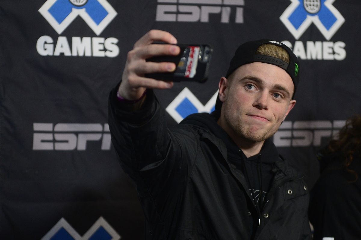 Gus Kenworthy at the Winter X Games in Aspen.