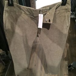 Corduroy pants, $60 (were $225)