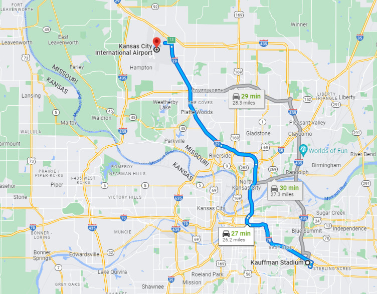Google Maps Kansas City