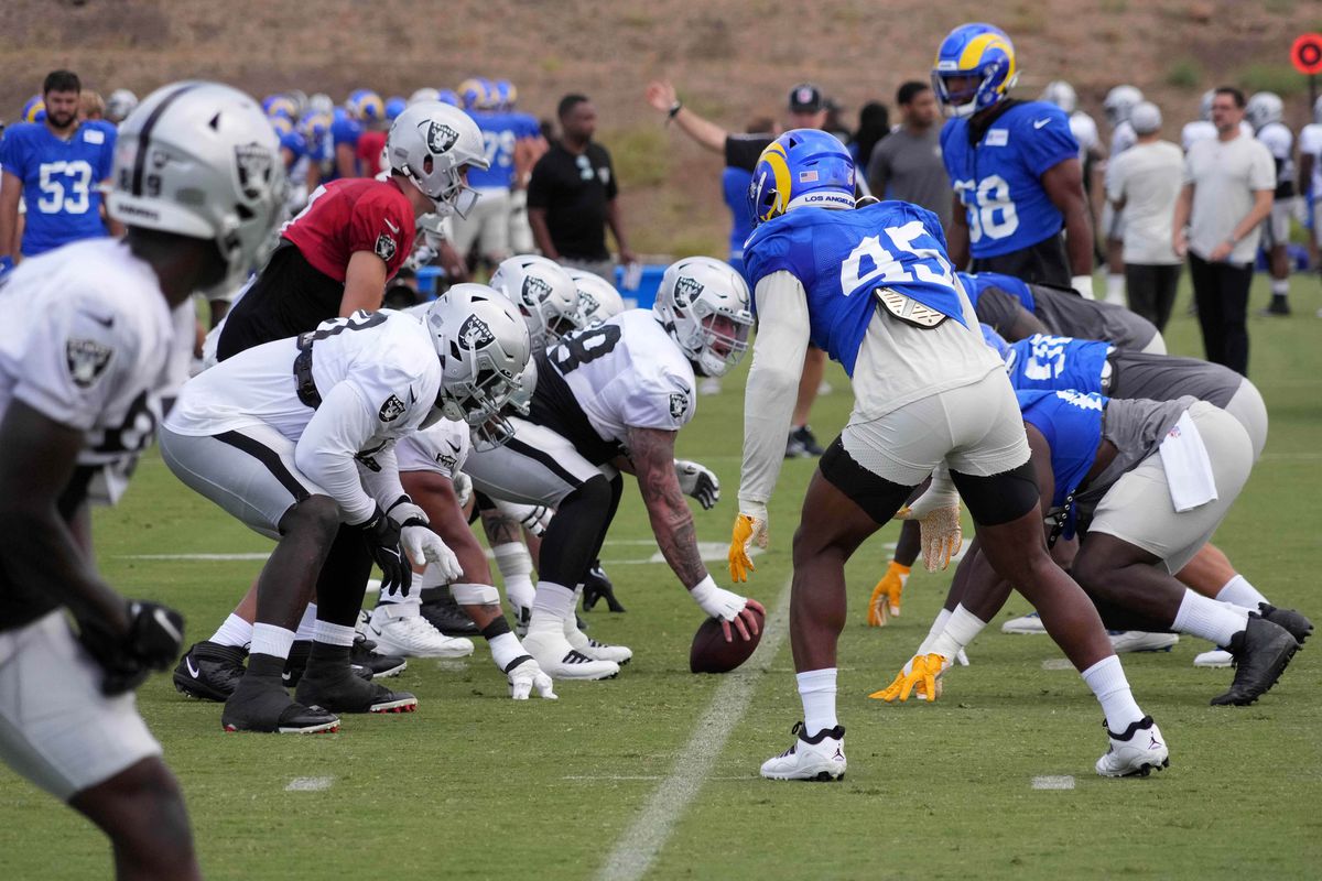 NFL: Las Vegas Raiders at Los Angeles Rams Joint Practice