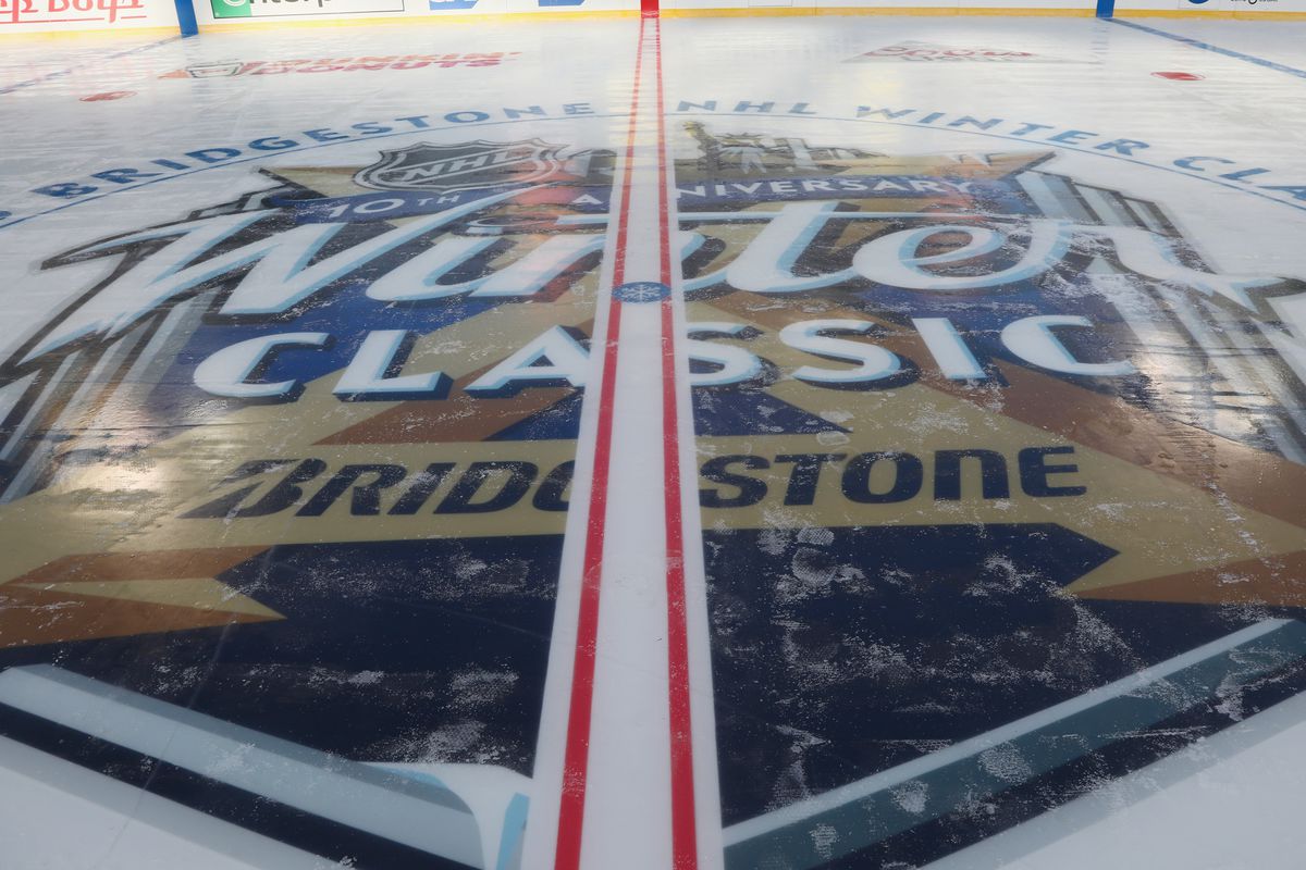 2018 Bridgestone NHL Winter Classic - Rink Build Out