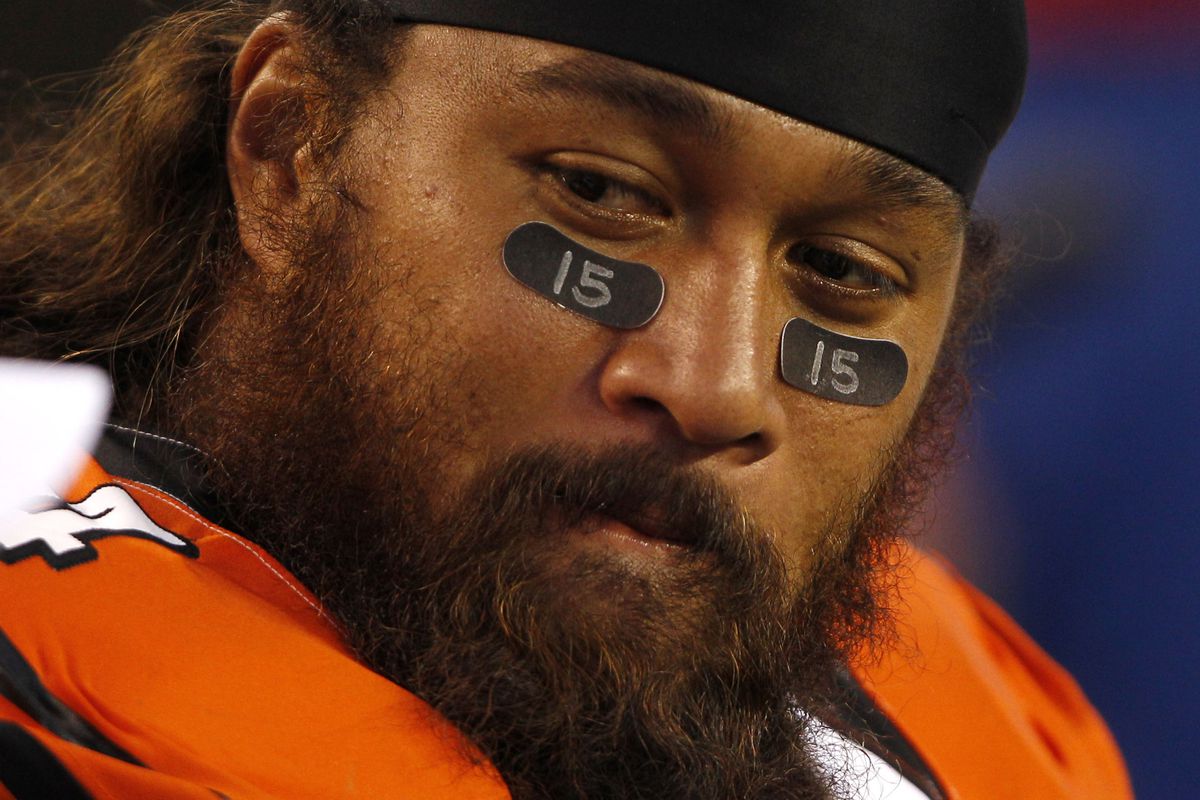 Domata Peko does not approve
