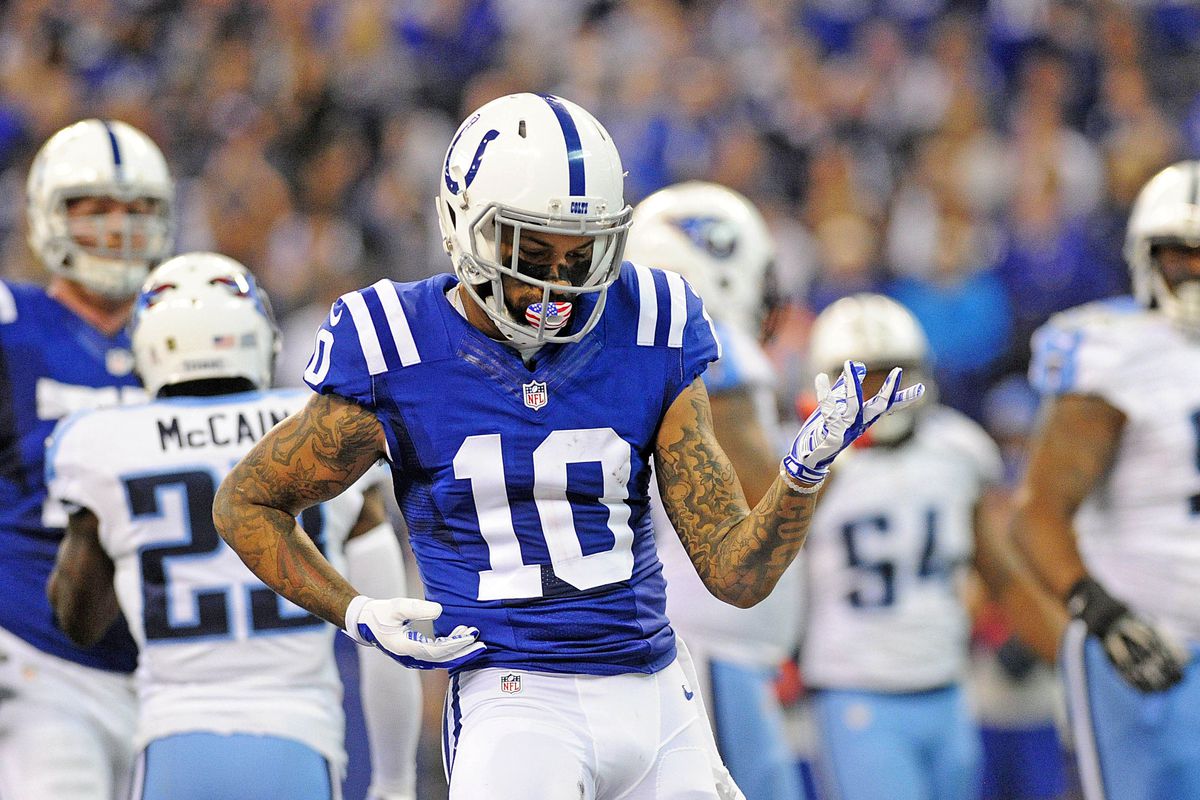 NFL: Tennessee Titans at Indianapolis Colts. 
