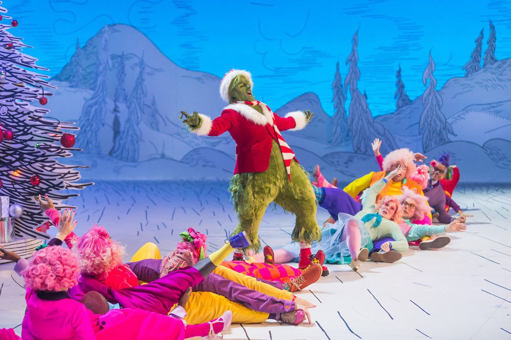 Matthew Morrison sings his heart out as The Grinch
