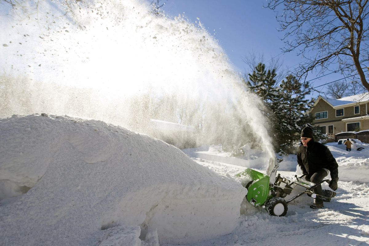 Minneapolis Digs Out After Blizzard