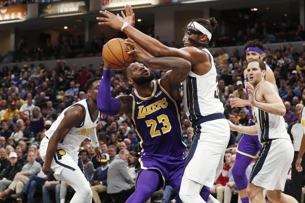 NBA: Los Angeles Lakers at Indiana Pacers