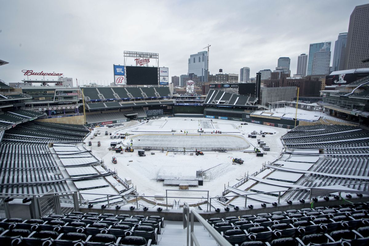 NHL Outdoor Classic Buildout