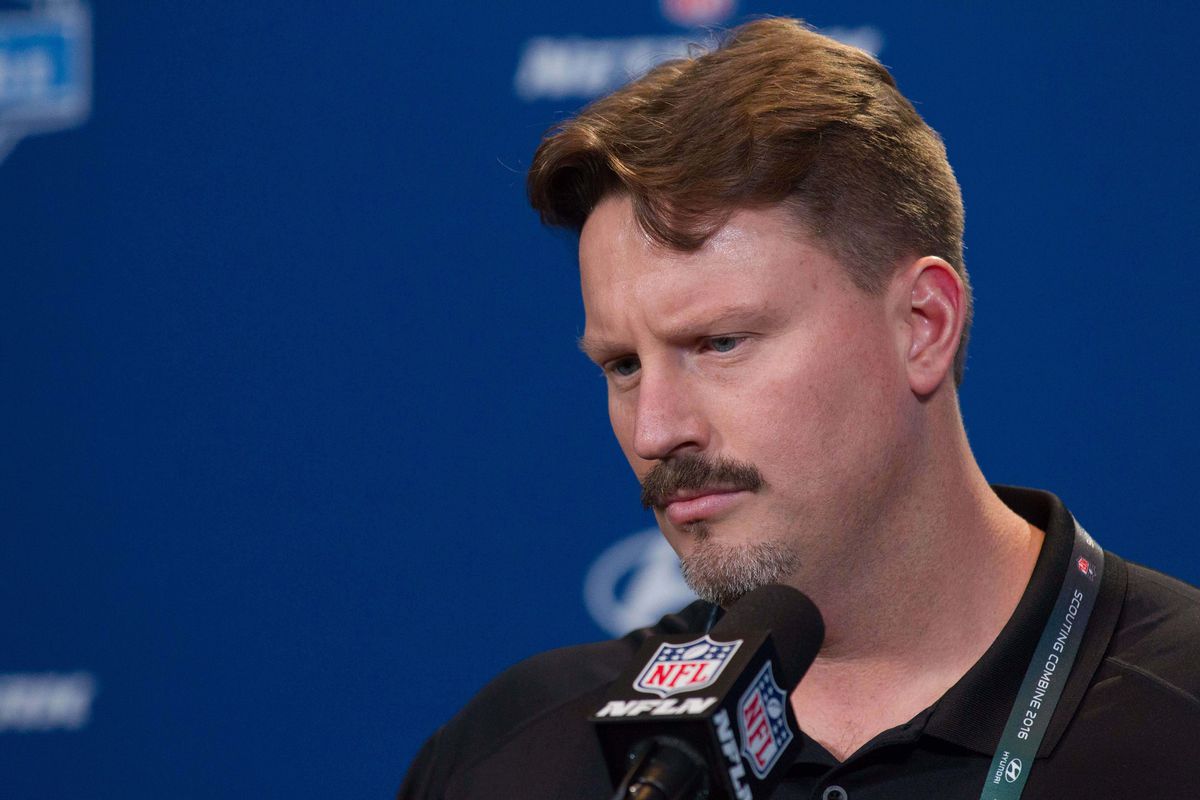 Ben McAdoo at the NFL Scouting Combine