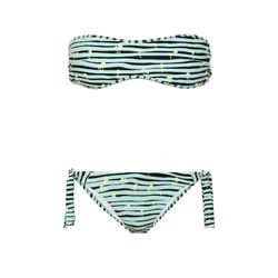 <a href="http://www.net-a-porter.com/product/410171">Kenzo Printed Bandeau Bikini</a>, $132 (was $220)
