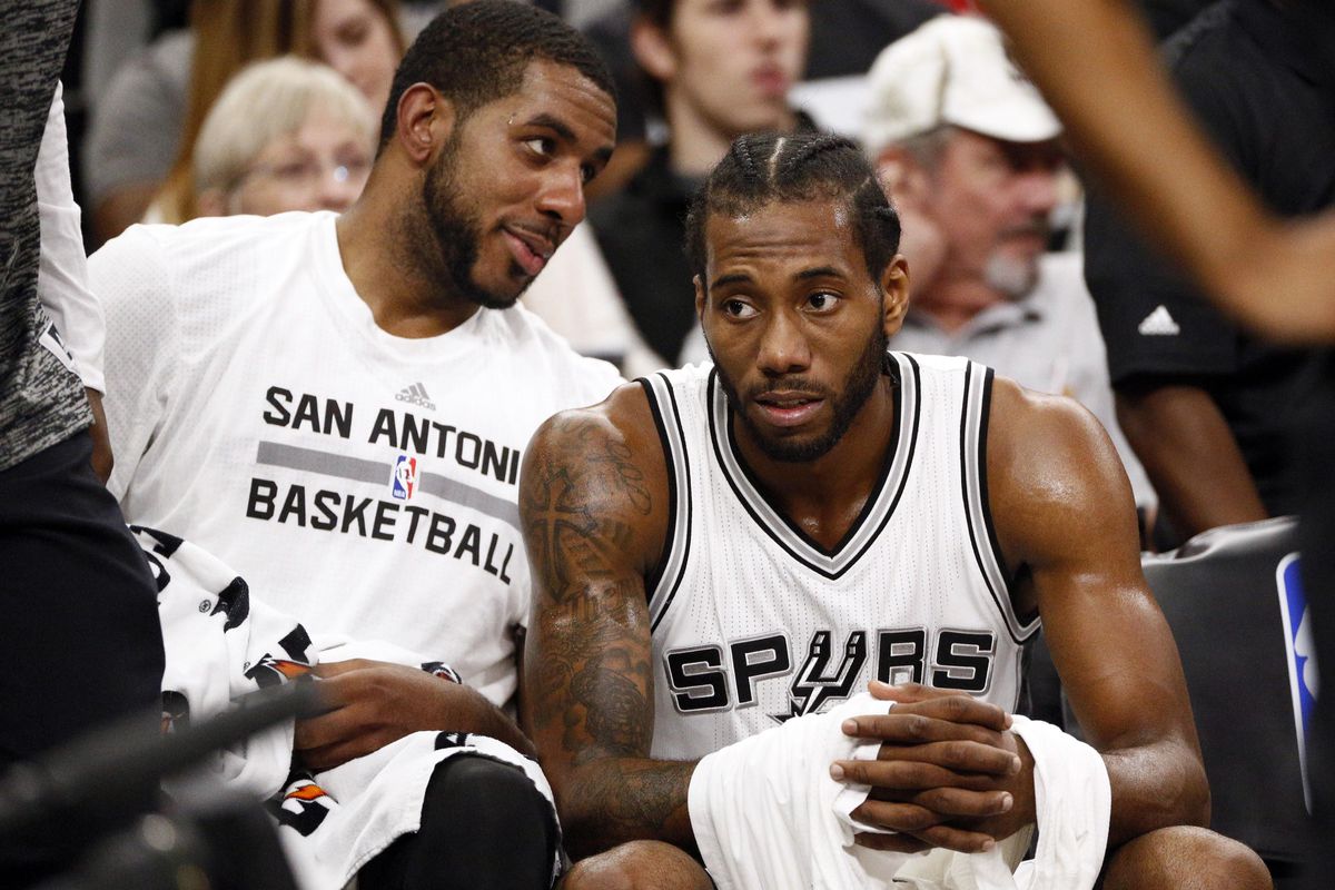 "Hey, Kawhi, do you know any of these dudes' names?"   "Yes." 