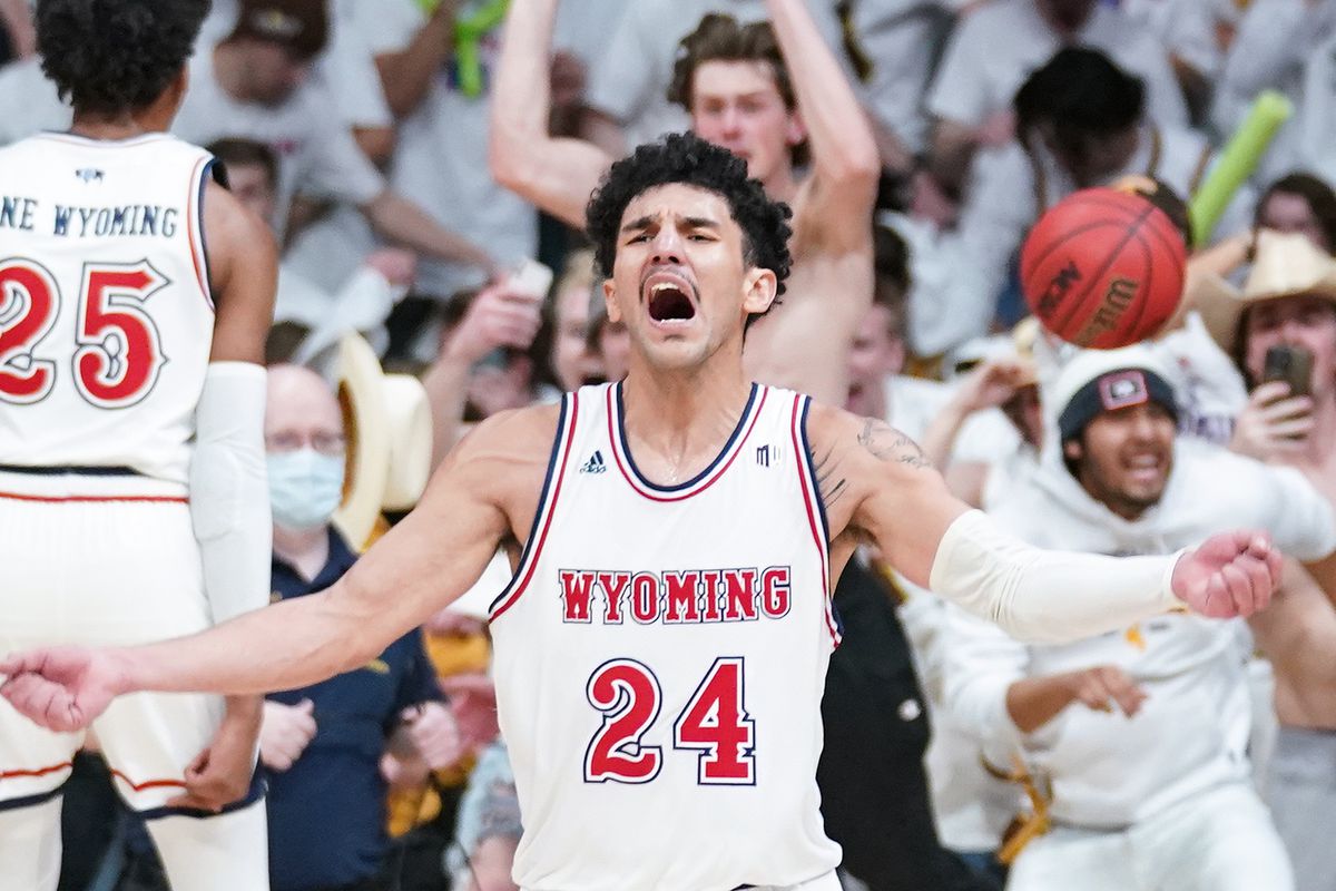 NCAA Basketball: Colorado State at Wyoming