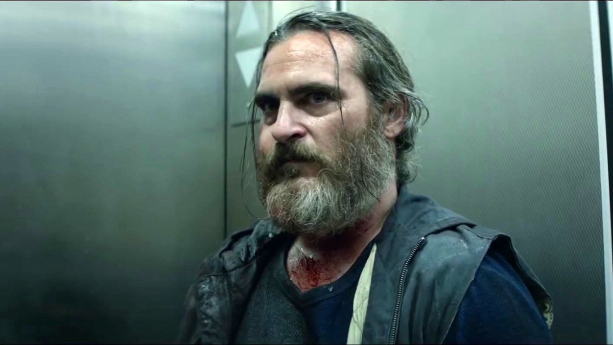 Joaquin Phoenix as Joe in You Were Never Really Here