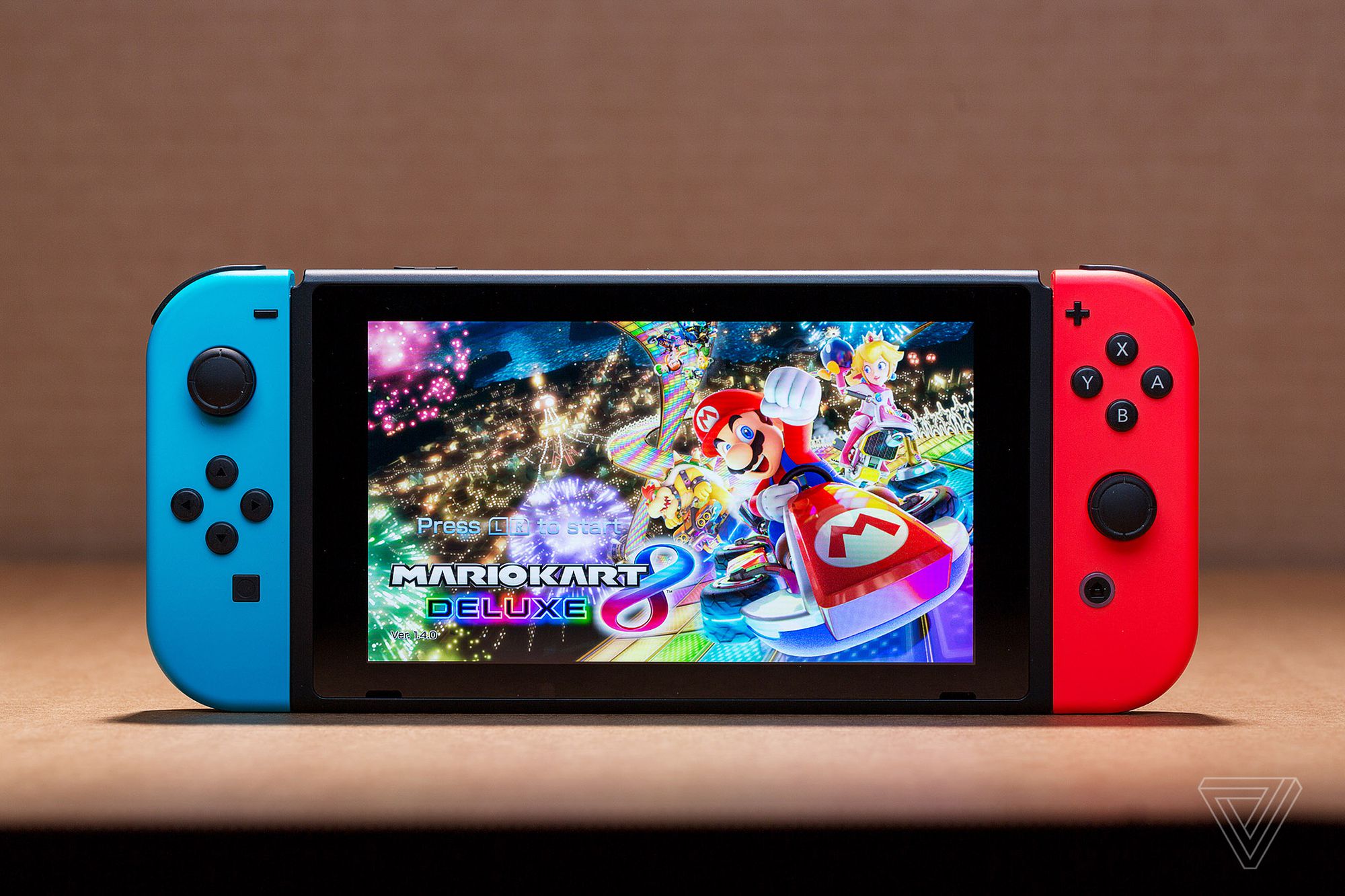 Nintendo's Switch with better battery life includes Mario Kart 8 Deluxe for Black - The