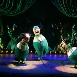 The touring production of "Wicked" is playing at the Eccles Theater through March 3.