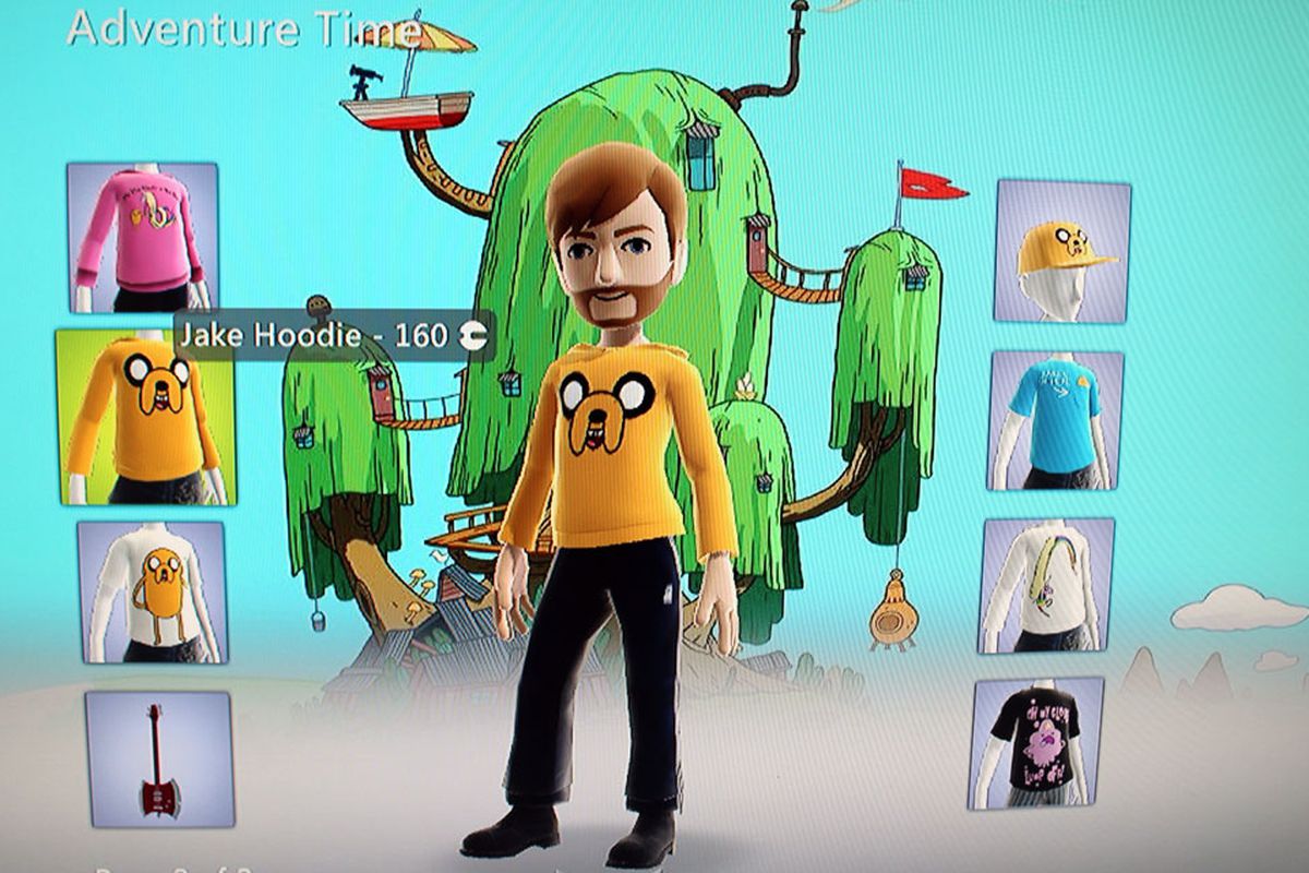 duizend maaien ondersteuning Adventure Time Avatar items now available on Xbox Live - Polygon