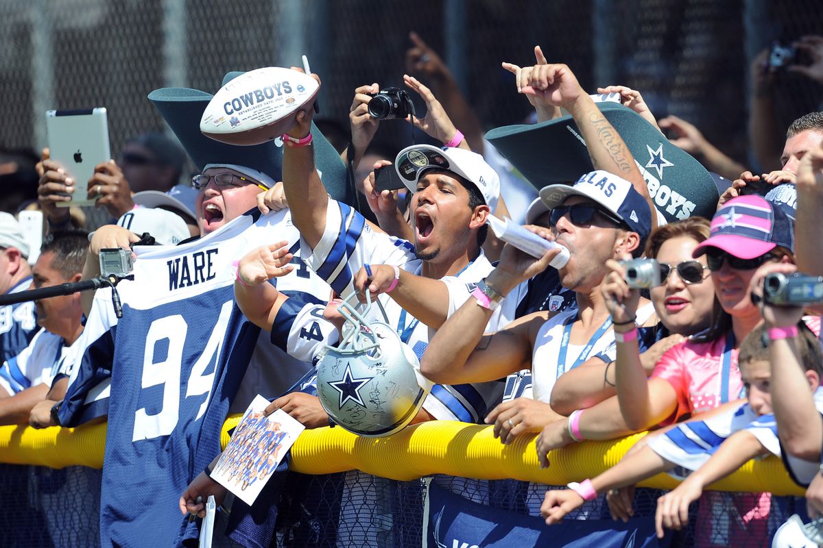Cowboys fans can't wait for training camp to start!
