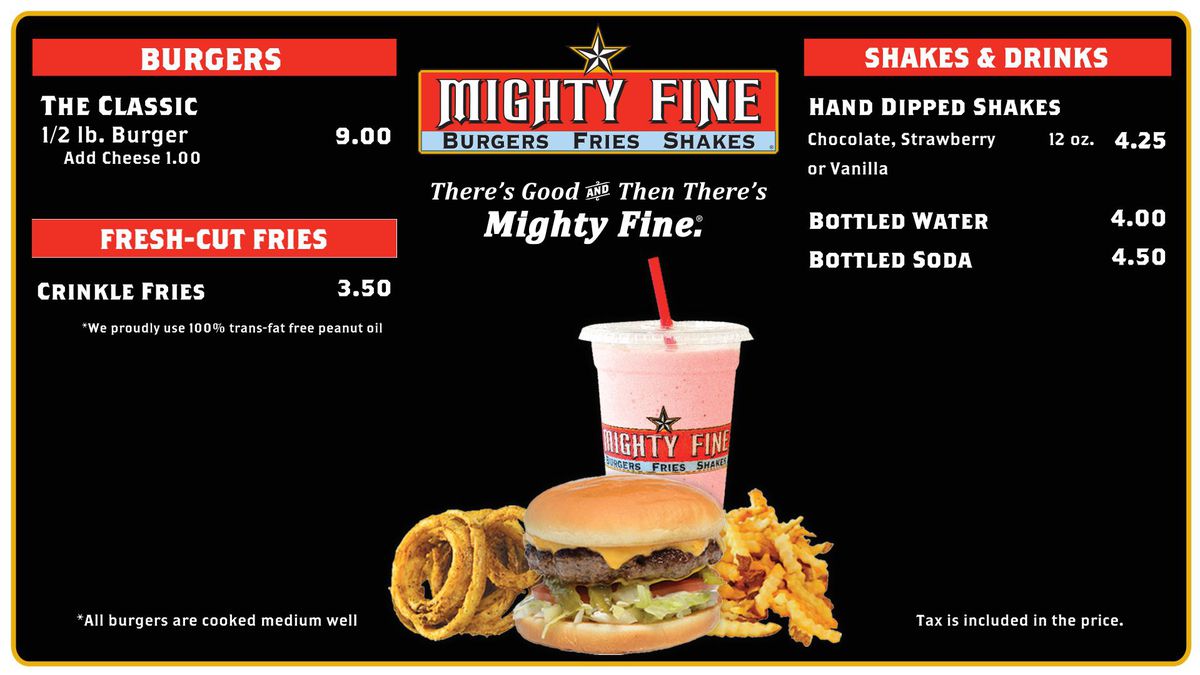 [Photo: Courtesy of Mighty Fine Burgers]
