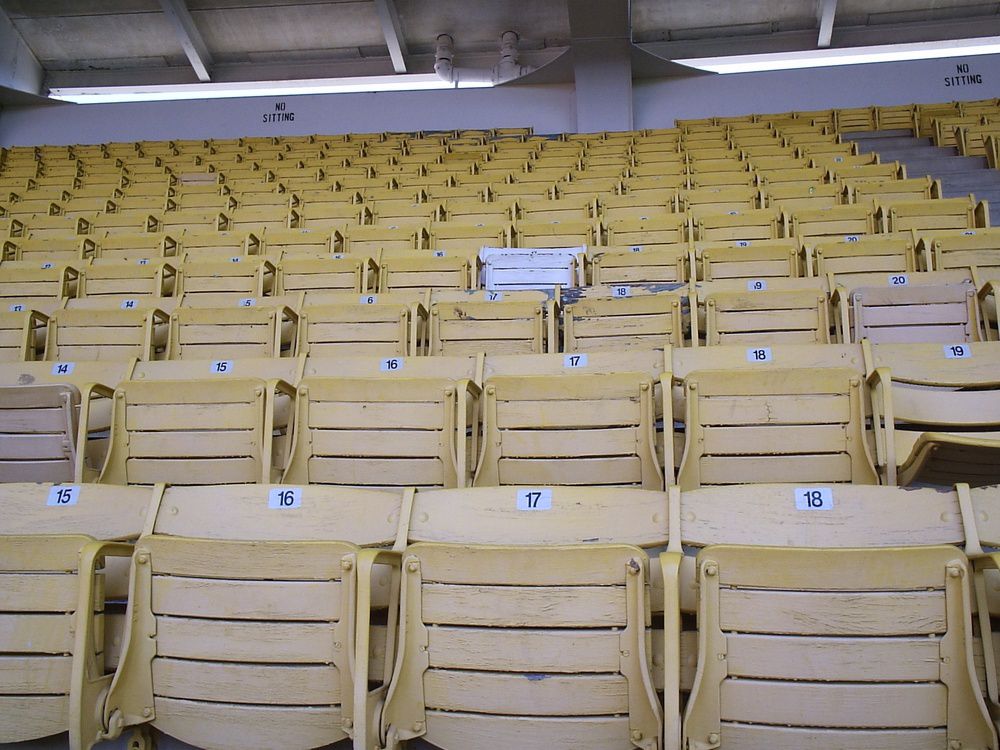 The White Seats In The Outfield.